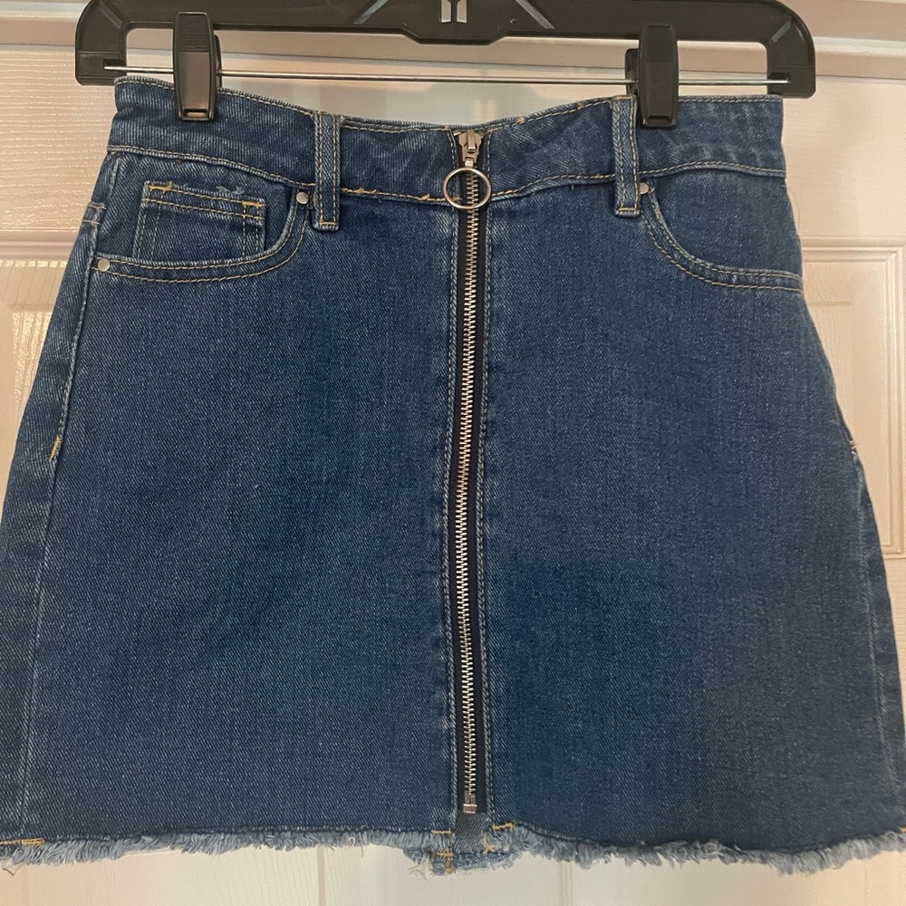 NWT Pacsun denim skirt with zipper